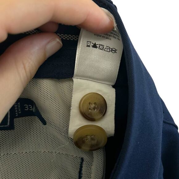 Vineyard Vines Links Pants Men's Sz 33x32 Navy Preppy Golf Casual Everyday - Picture 7 of 9